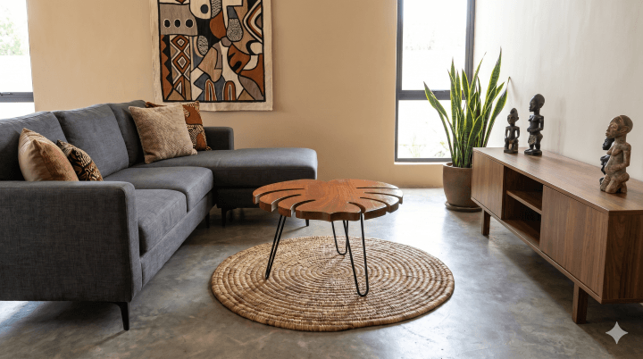 Ewe Table in a living room